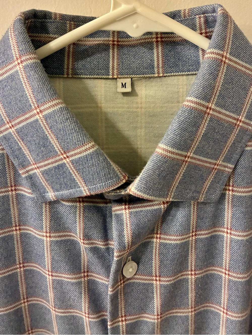 State & Liberty Flannel Button-Down Shirt - M